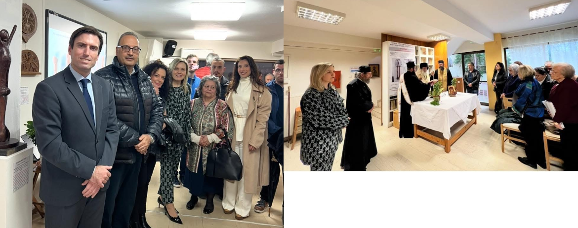 Συμμετοχή Προέδρου και φοιτητών στα Εγκαίνια της Έκθεσης «ΑΓΙΑ  ΓΡΑΦΗ- Επιλεκτική Εικαστική Προσέγγιση»
